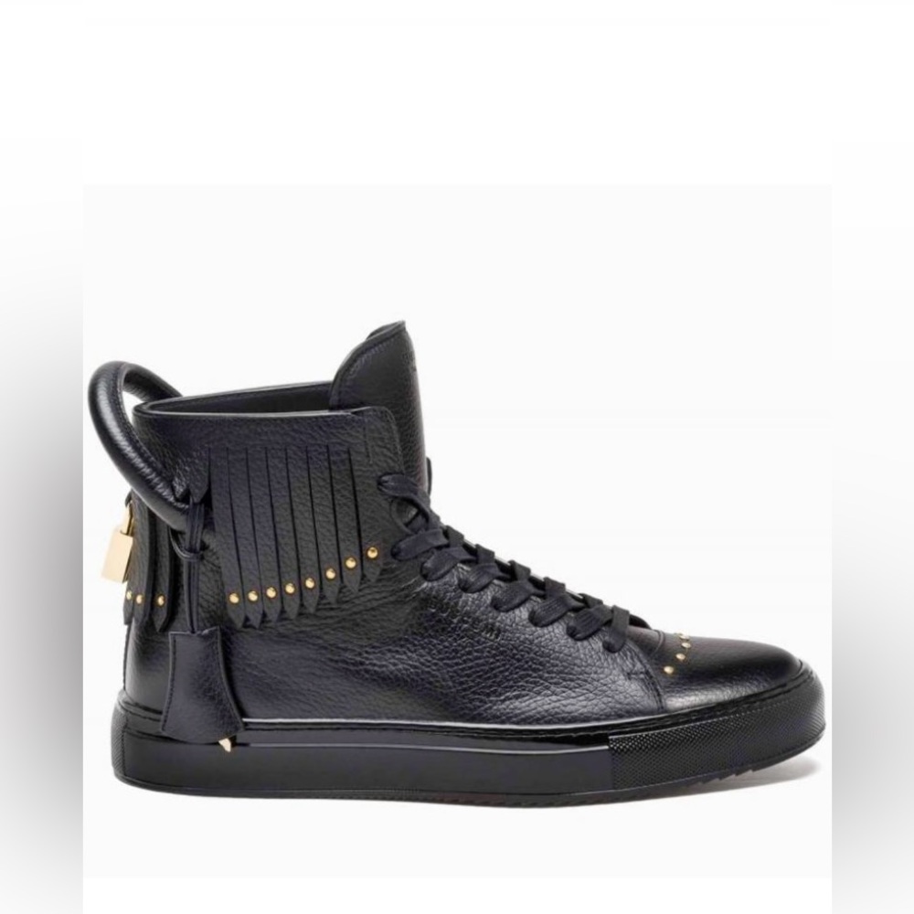 🖤 Buscemi Women’s Black High Top Sneakers – Size 7